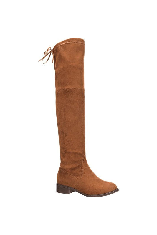 Over the Knee Suede Boot