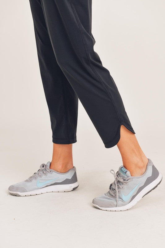 Curved Hem Joggers