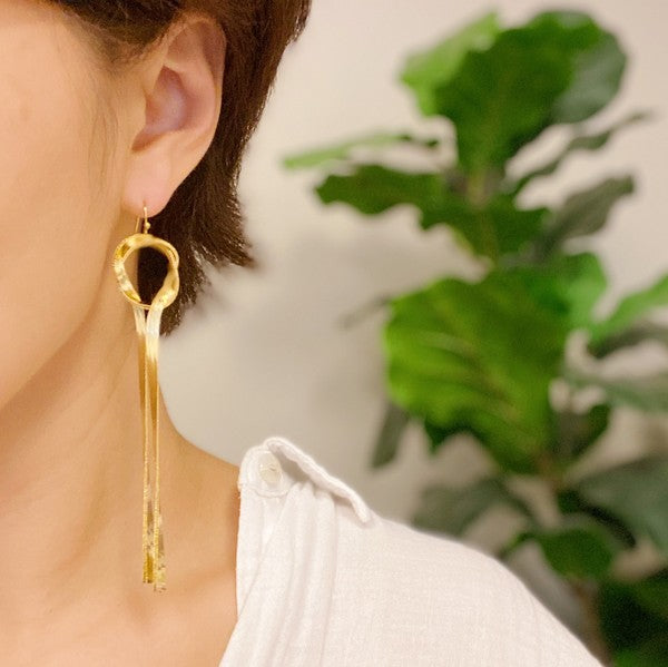 Herringbone Chain Earrings